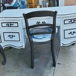Vintage Shabby Chic Desk & Chair $275.00 