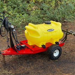 40 gal Trailer Cart Sprayer 5 Nozzle w/ Wand Boom 