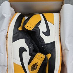 Jordan 1 Black & Yellow 