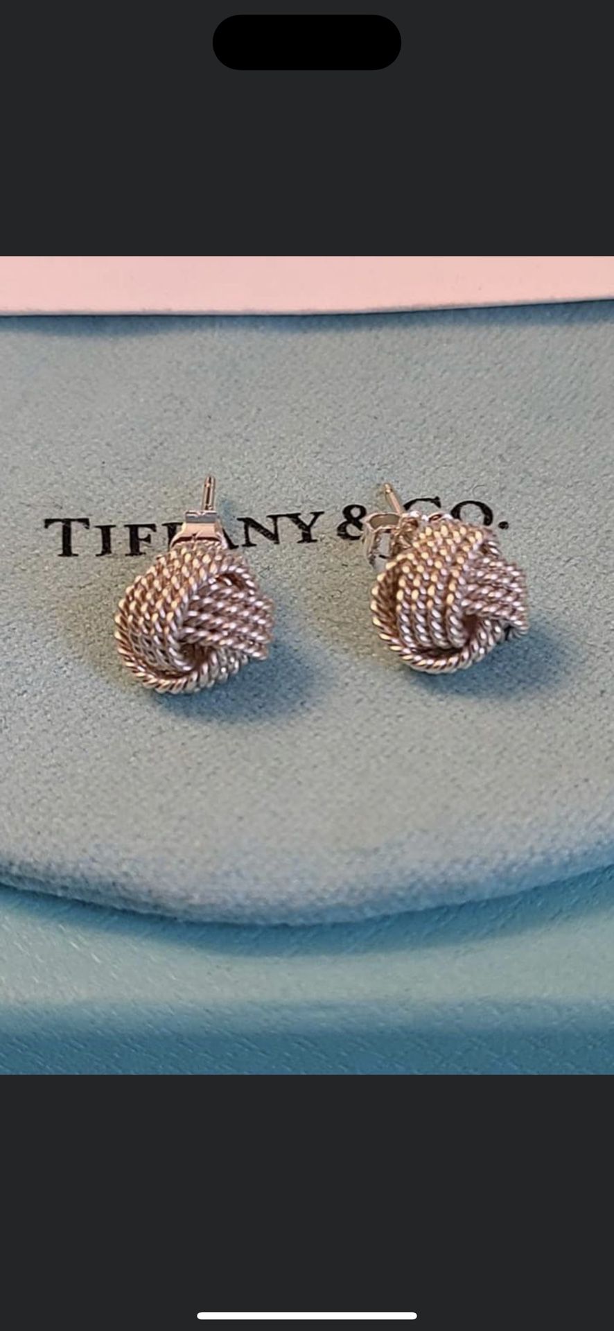 Tiffany & Co. Twist Not Earrings 