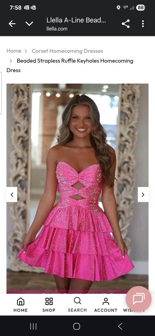 Homecoming Dress Size 4 New - conticontadores.com.br