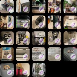 Moving Sale: Gold, Jewelry, xbox, desk, printer, furniture, games, kitchen appliances and more! 