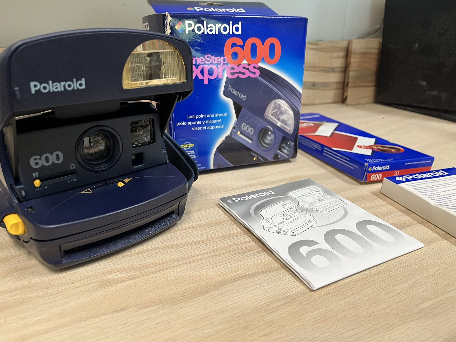 Polaroid One Step Camera