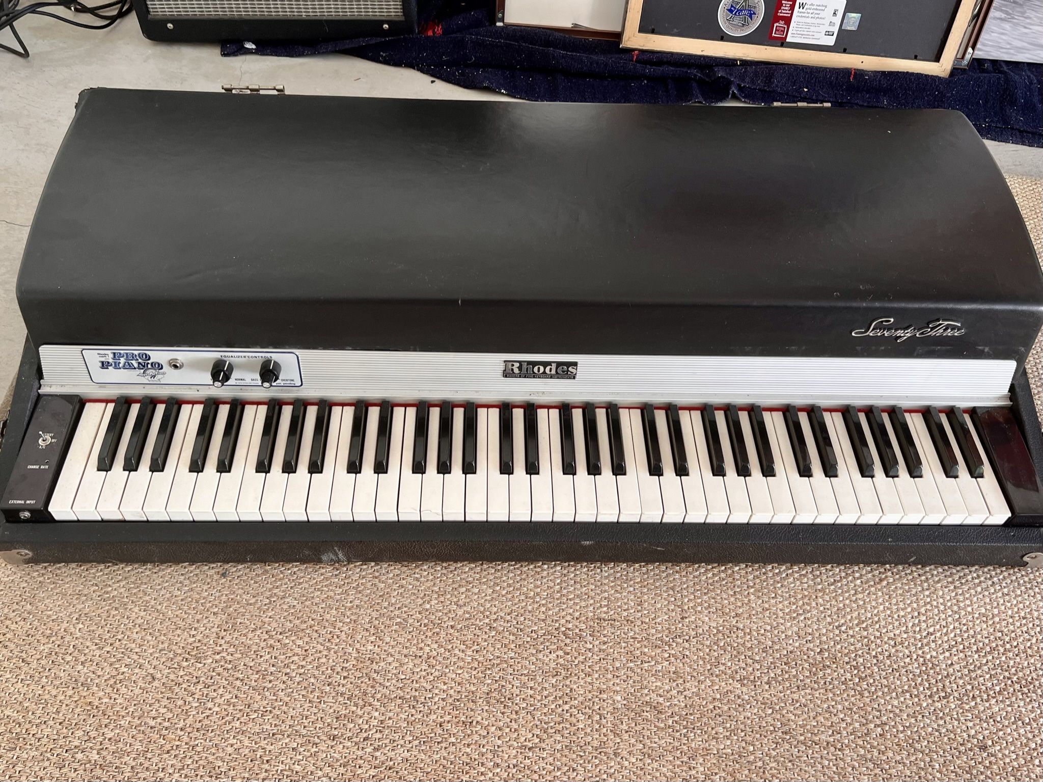 Fender Rhodes Mark I Stage 73 1977 with Dyno My Piano Mod