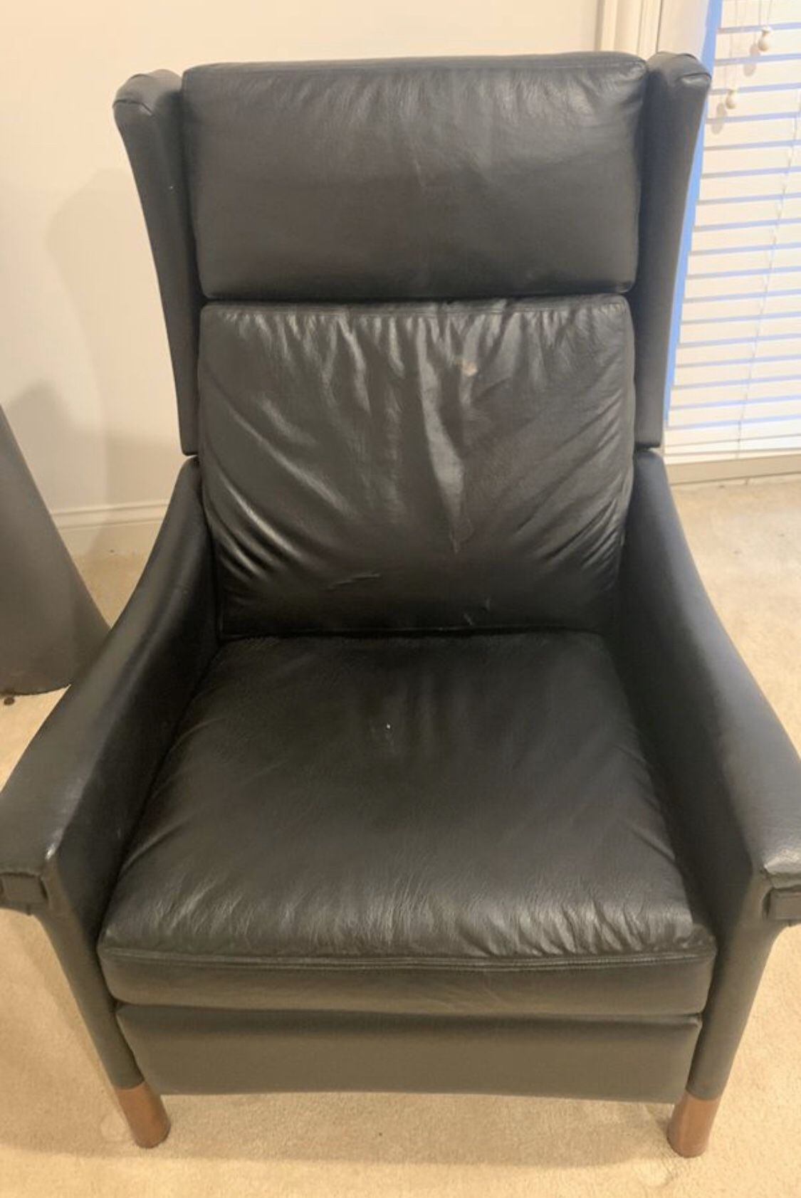 Black Vintage La-Z-boy Reclining Chair