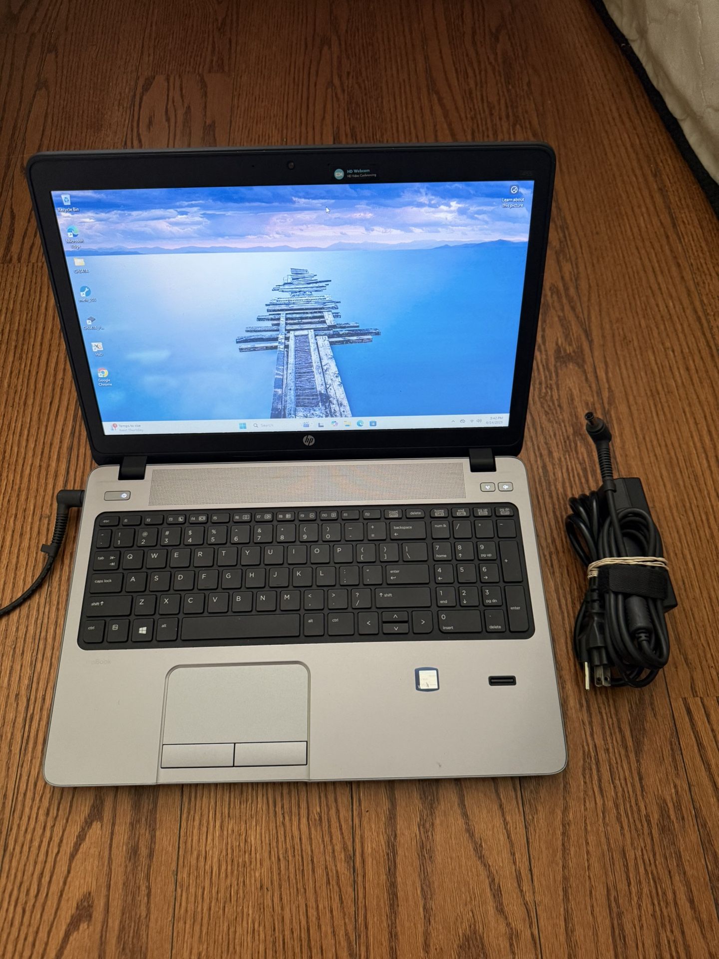 HP 15.6” Laptop/8GB RAM/256GB SSD/Fully Functional