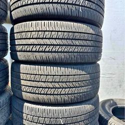 245/55r18 Goodyear Tires Con 80% De Vida Las 4 