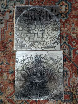 Cream – Wheels of Fire Double Vinyl LP and live at Fillmore