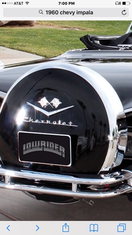Continental kit complete Lowrider 1959-1964 Chevrolet