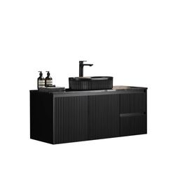  BATHROOM VANITY PVC Bathroom Vanity With Ceramic Top 36”× 18" × 19.7