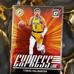 Tyrese Haliburton Express Lane Card