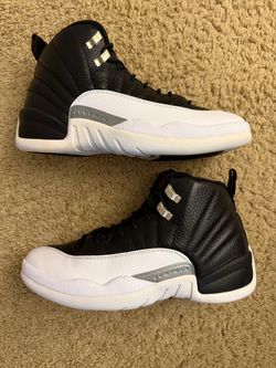 Size 7.5 (Pre owned, no box) - 2022 Air Jordan 12 retro playoff