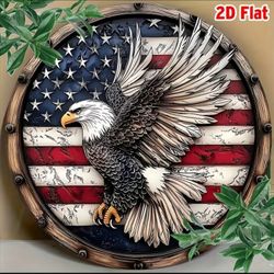 Talons of Liberty — Rustic Eagle Wall Sign