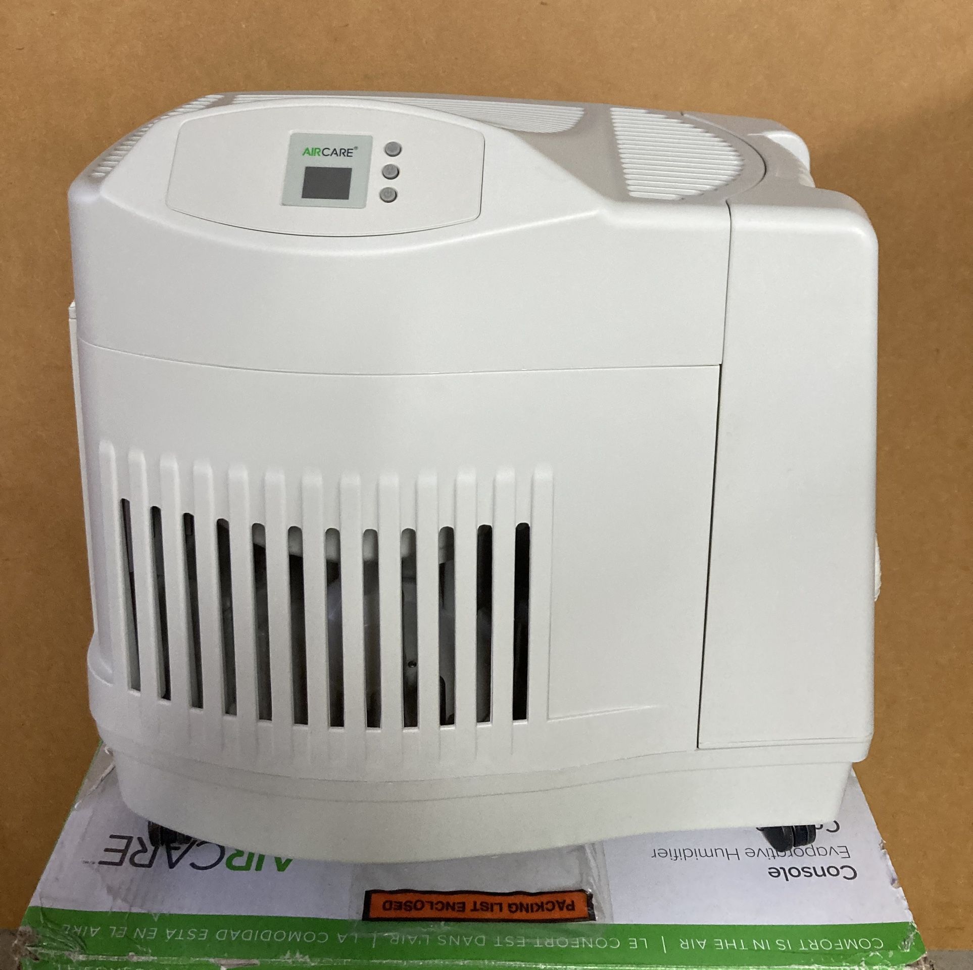 AIRCARE MA1201 Whole House Console Style 3.5g Evaporative Humidifier 2500 Sq Ft