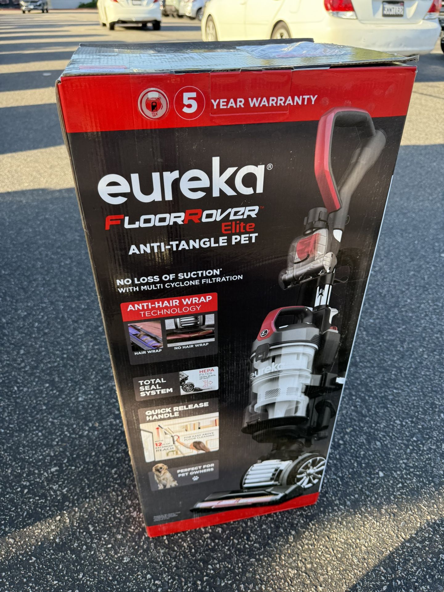 Brand New EUREKA Pet Upright Vacuum Cleaner for Home, Bagless Upright Vacuum Cleaner Swivel Steering, Carpet (Model NEU630)