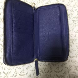 Ladies Blue Wallet 