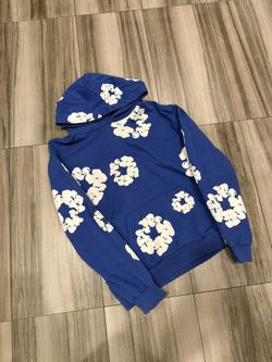 Blue Denim Tear Hoodie