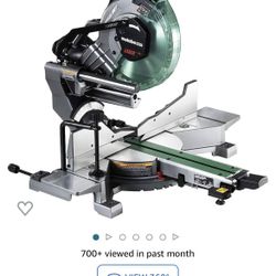 Metabo hpt 10 sliding miter saw outlet