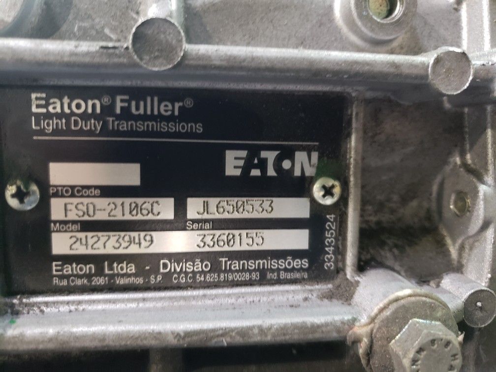 Eaton Fuller Transmission FSO-2106C