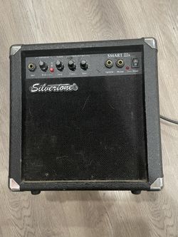 Silvertone Smart III Guitar Combo Practice Amp w/ 2-band EQ, Headphone Out