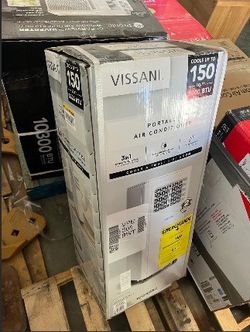 Vissani 5000BTU Portable AC —— 150 sqm