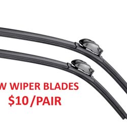 New Windshield Wiper Blades - One Piece Beam Style 