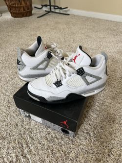 Jordan 4 White Cement