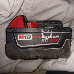 Milwaukee M18 RED LITHIUM BATTERY