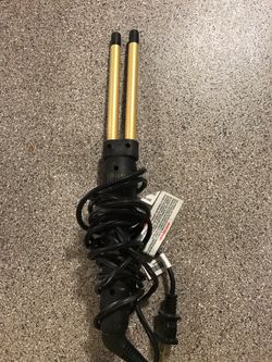 Hair styling items sold separately