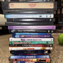 Family DVDs Free With A Purchase 