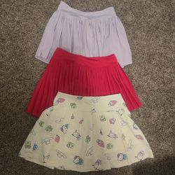Girls Size 10/12      3-  skirts