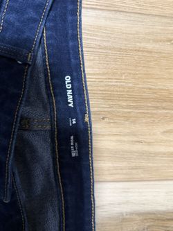 Two Pairs Old Navy Straight Leg Jeans, Size 14. One Pair Sonoma Straight Leg Jeans. $5 Each