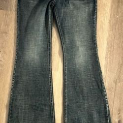 LEWKIN Low-rise Bootcut Jeans