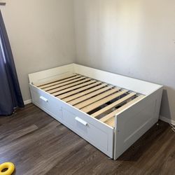Double Twin Bed Frame 