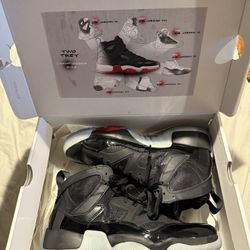 Jordan Jumpman Two Trey  Black/University Red-Black Mens Size 12