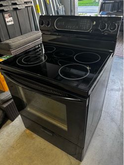 Estufa Eléctrica KitchenAid Negra – 4 Hornillas