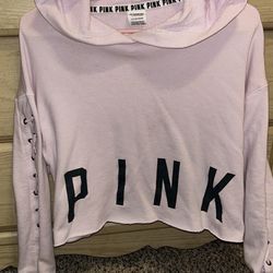 Pink Pullover Hoodie 