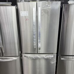 Brand new Whirlpool 33 in. 22 cu. ft. Standard Depth French Door Refrigerator in Fingerprint Resistant Stainless Steel