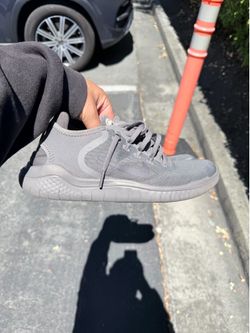 Nike grey free runs