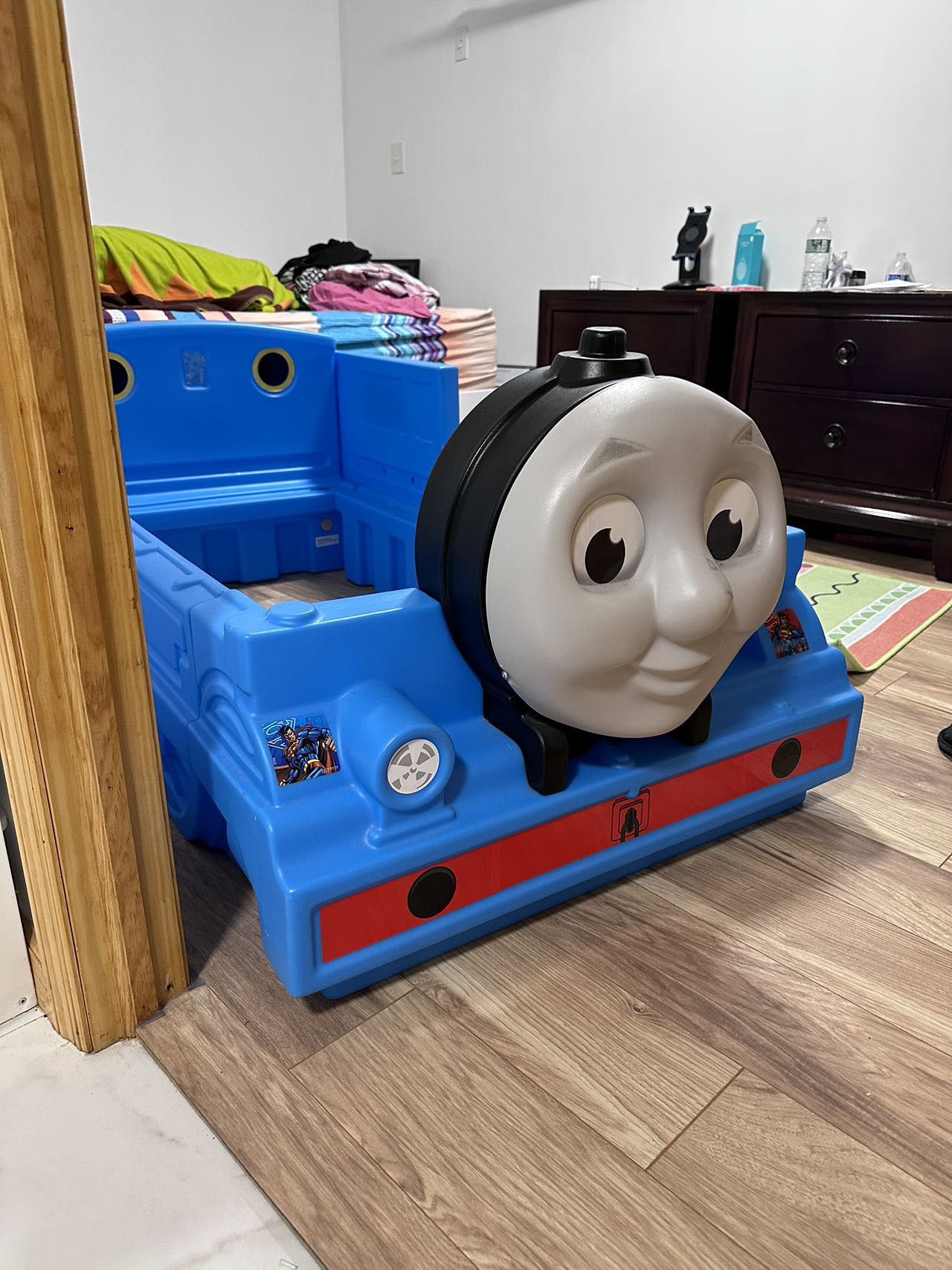 Thomas the Tank Engine Toddler Bed - comes with mattress in good condition