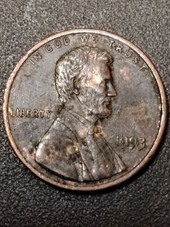 1993 penny with errors