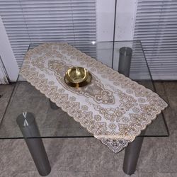 Glass Top Coffee Table 