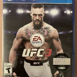 EA Sports Sony PlayStation 4 UFC 3 Game
