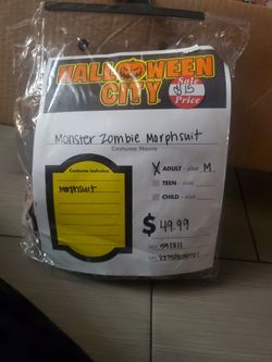 Monster Zombie Morphsuit