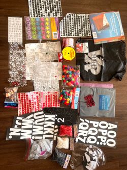 Homecoming Mum Supplies Letters, Beads, Stickers & More (pick up Cedar Park!)