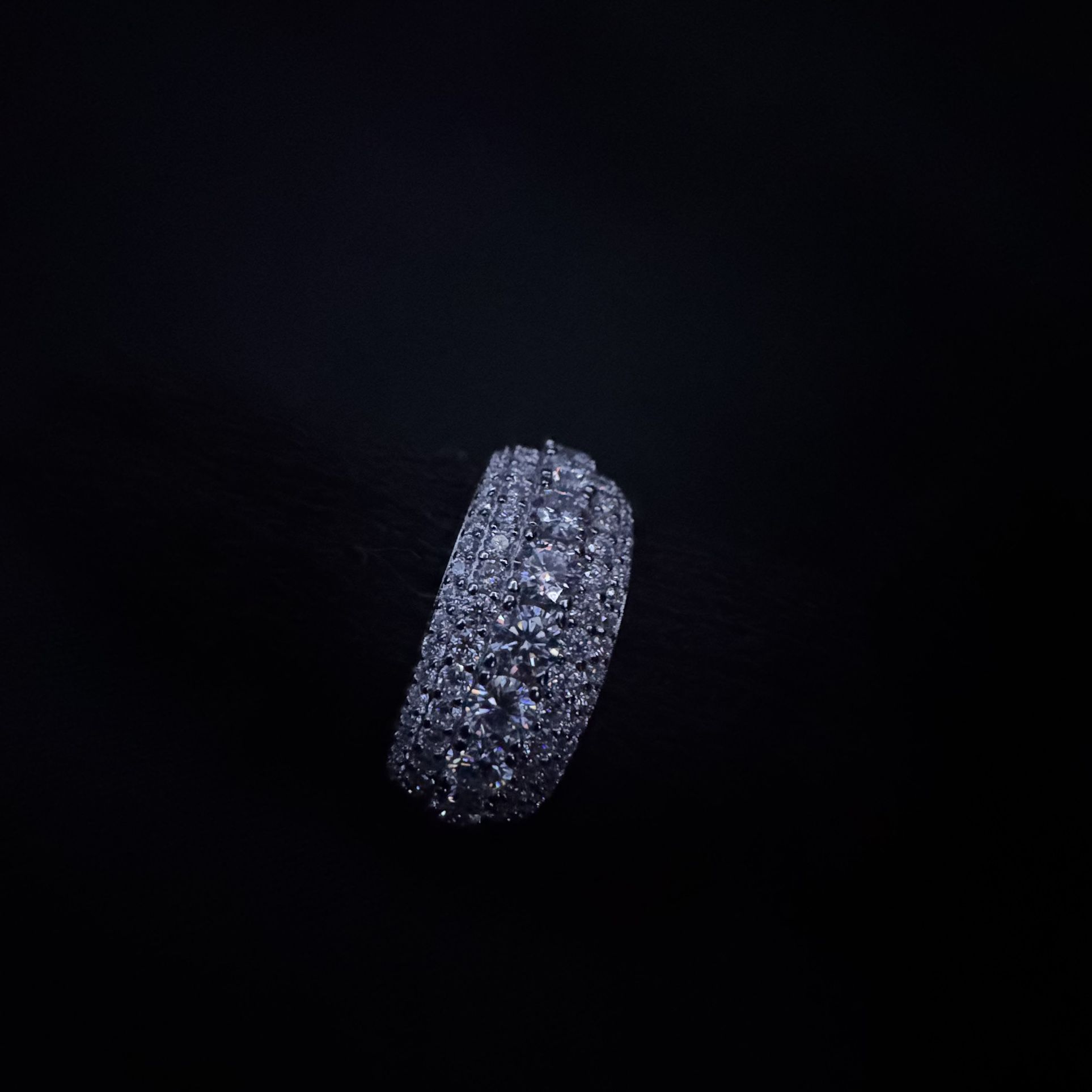 VVS1 Clarity Moissanite Diamond Ring