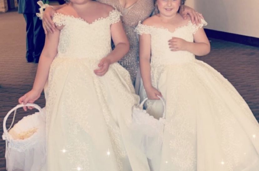 Very nice dresses for communion party or for a flower girl
