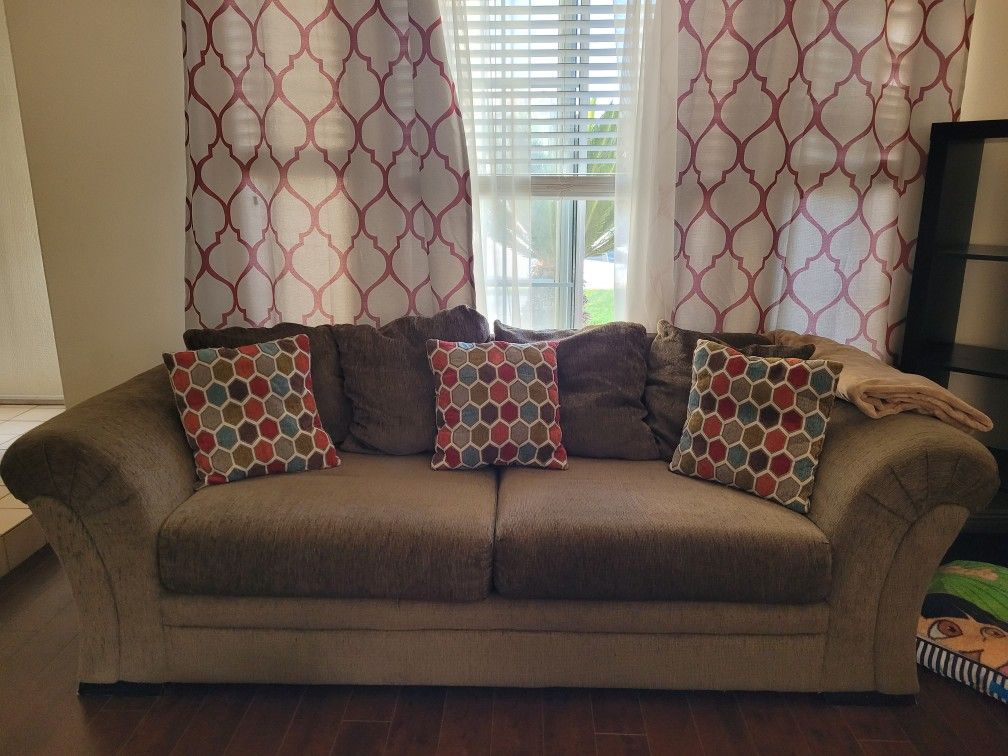 Couch, Loveseat, Chair & Ottoman