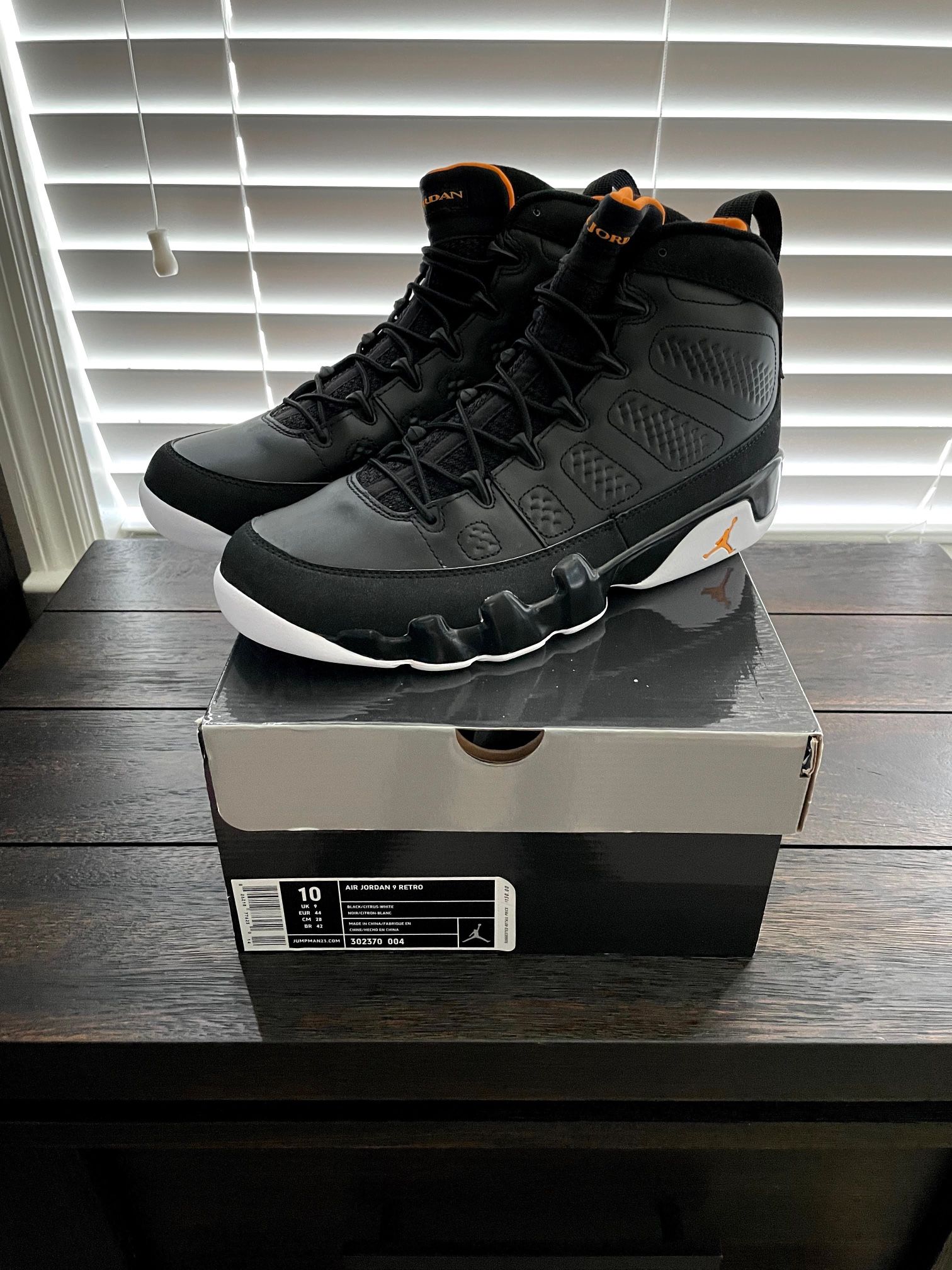 Air jordan 9 citrus new arrivals