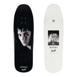Welcome x Beetlejuice Lydia on Gaia Deck - 9.6" Black/White Dip